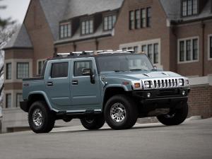 Hummer H2 SUT Glacier Blue Limited Edition 2007 года